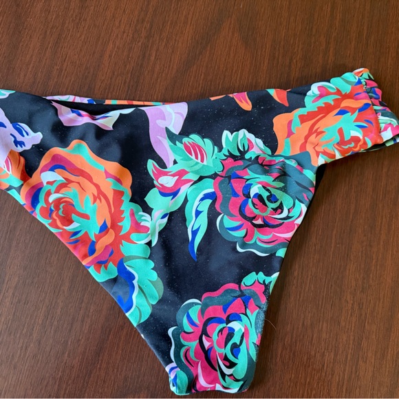 Floral Multicolor Bikini Bottom - Picture 3 of 3